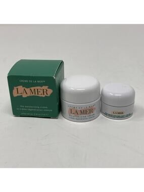 La Mer The Moisturizing Soft Cream 0.12 oz & La Mer Moisturizing Cream 0.24 oz